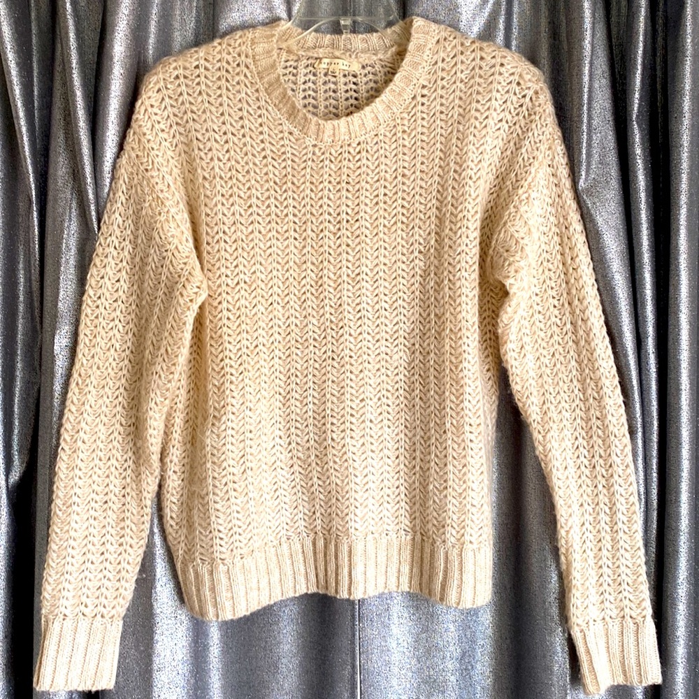 Copper key loose knit sweater